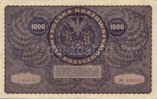 Lengyelország 1919.8.23. 1000M (6x) klf szériaszám variánsokkal T:II