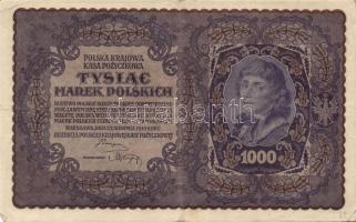 Lengyelország 1919.8.23. 1000M (6x) klf szériaszám variánsokkal T:II