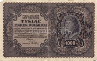 Lengyelország 1919.8.23. 1000M (6x) klf szériaszám variánsokkal T:II