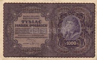 Lengyelország 1919.8.23. 1000M (6x) klf szériaszám variánsokkal T:II