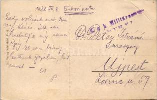 1916 Stryi, Stryj, Strij; Hotel Imperial i Hotel Dienstl. Verlag Schönfeld / hotel + "K.u.k. Mi...