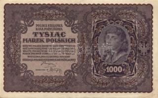 Lengyelország 1919.8.23. 1000M (6x) klf szériaszám variánsokkal T:II