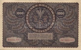 Lengyelország 1919.8.23. 1000M (6x) klf szériaszám variánsokkal T:II