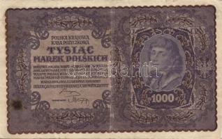 Lengyelország 1919.8.23. 1000M (6x) klf szériaszám variánsokkal T:II