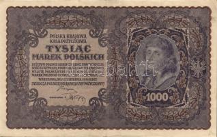 Lengyelország 1919.8.23. 1000M (6x) klf szériaszám variánsokkal T:II