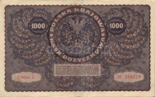 Lengyelország 1919.8.23. 1000M (6x) klf szériaszám variánsokkal T:II