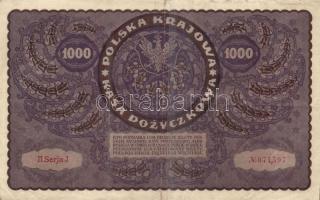 Lengyelország 1919.8.23. 1000M (6x) klf szériaszám variánsokkal T:II