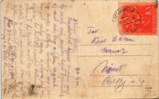 1938 Lelesz, Leles (Újhely, Slovenské Nové Mesto); Premontrei rendház kastélya / Zámok / castle (EB)