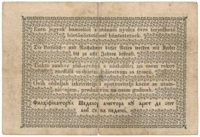 1849. 2Ft "Kincstári Utalvány" "GT g. 58727" T:F,VG, kis szakadások
Adamo G108