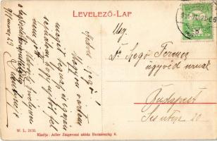 1911 Gyöngyös, M. kir. posta. Adler Zsigmond utóda kiadása W.L. 2450. (EK)