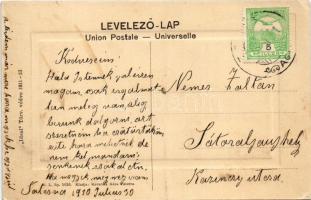 1910 Tolcsva, Tilalmasi gyógyfürdő. Kovacsik Géza kiadása W.L. Bp. 5616. "Ideal" (EK)