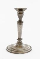 Ovális testű gyertyatartó, m: 21,5 cm