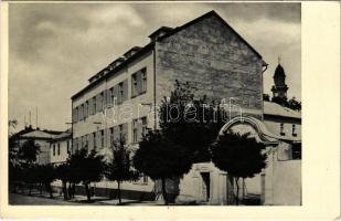 1938 Ungvár, Uzshorod, Uzhhorod, Uzhorod; Görögkatolikus leányszeminárium. Foto Kacsurek / Greek Catholic Girls' Seminary + "1938 UNGVÁR VISSZATÉRT" (EK)