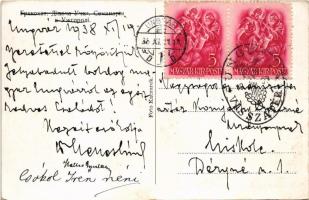 1938 Ungvár, Uzshorod, Uzhhorod, Uzhorod; Görögkatolikus leányszeminárium. Foto Kacsurek / Greek Cat...