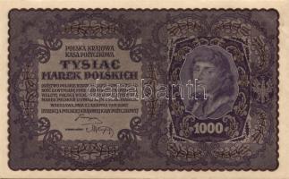Lengyelország 1919.8.23. 1000M (2x) egymásutáni sorszámmal T:II