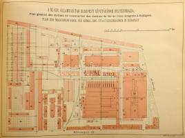1899 Magyar Királyi Államvasutak Gépgyára Budapesten és Diósgyőri M. Kir. Vas- és Acélgyár. (Gyárleí...