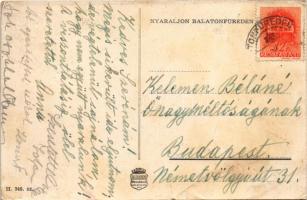 1942 Balatonfüred, Balaton Szövetség üdülőháza (ázott sarok / wet corner)