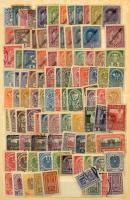 Ausztria Portó és Forgalmi bélyegek + Olaszország régi összeállítás 10 lapos közepes berakóban, benn...