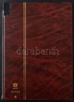 Vasút motívum gyűjtemény 16 lapos A4 berakóban, benne rengeteg tengerentúli sor és blokk, kevés magy...