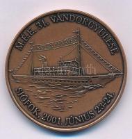 Veres Gábor (1955-) 2001. "Kelén 110 éves - MÉE 31. Vándorgyűlése - Siófok / A Magyar Éremgyűjtők Egyesülete első vándorgyűlése a harmadik évezredben" kétoldalas bronz emlékérem T:AU Adamo SO1