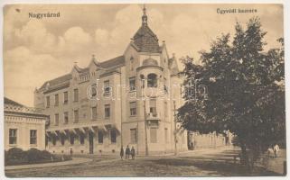1919 Nagyvárad, Oradea; Ügyvédi kamara / Bar association + "KÖZTÁRSASÁG" (ázott / wet damage)