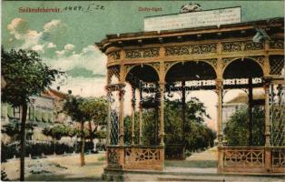 1909 Székesfehérvár, Zichy liget. Divald Károly 1385.-1907.