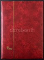 NDK tétel, több helyen postatiszta és pecsételt párhuzamos anyag 24 lapos A4 berakóban, kb az 1950-e...