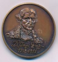 Kelemen Kristóf (1922-2001) / Sebestyén Sándor (1949-) 1987. "Bessenyei György / MÉE XVII. Vándorgyűlés Nyíregyháza" kétoldalas bronz emlékérem (42,5mm) T:AU Adamo NH7