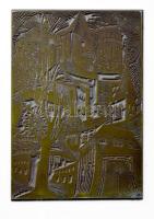 Tavaszy Noémi (1927-2018): 9 db fém nyomódúc-klisé, szlovákiai-felvidéki témában (Lőcse, Szepesvár, ...