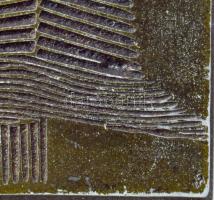 Tavaszy Noémi (1927-2018): 9 db fém nyomódúc-klisé, szlovákiai-felvidéki témában (Lőcse, Szepesvár, ...