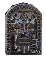 Tavaszy Noémi (1927-2018): 9 db fém nyomódúc-klisé, szlovákiai-felvidéki témában (Lőcse, Szepesvár, ...