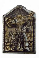 Tavaszy Noémi (1927-2018): 9 db fém nyomódúc-klisé, szlovákiai-felvidéki témában (Lőcse, Szepesvár, ...