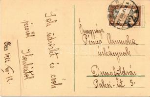 1922 Pécs, M. kir. Posta és Távirda