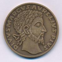 Szolláth György (1927-) / Vadász György (1924-1997) 1982. "Marcus Aurelius / MÉE XII. Vándorgyűlése - Szombathely" kétoldalas bronz emlékérem T:AU Adamo SH1
