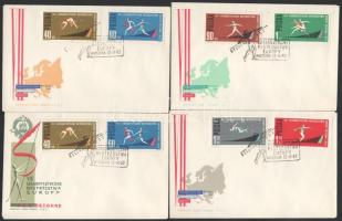 Lengyelország 1962 (4 db), Poland 1962 (4 pcs)