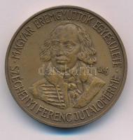 Tóth Sándor (1933-2019) 1999. MÉE "Magyar Éremgyűjtők Egyesülete - Széchenyi Ferenc Jutalomérem" kétoldalas bronz piefort emlékérem (42,5mm) T:AU Hungary 1999. "Magyar Éremgyűjtők Egyesülete - Széchenyi Ferenc Jutalomérme" two-sided bronze piefort commemorative award medallion. Sign.: Sándor Tóth (42,5mm) C:AU Adamo BPa2