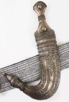 Dzsambia / Handzsár. Jemen, 20. sz., második fele, h: 34 cm