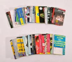 55 darab telefonkártya a 90-es évekből