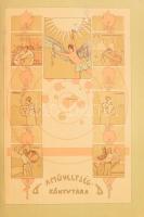 A Műveltség Könyvtára. 11 kötet. Bp. 1905-1910. Athenaeum. Aranyozott félbőr kötésben. Kisebb nagyob...