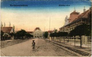 1926 Törökszentmiklós, Almásy utca. Kongorácz János kiadása (EB)