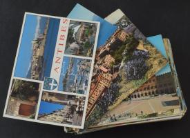 Kb. 125 db MODERN külföldi város képeslap / Cca. 125 modern town postcards