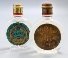 2 darab 4711 parfüm, 25ml, egyik réz címkével.