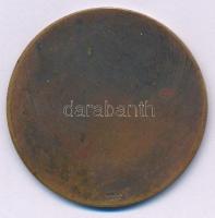 1941. "Szondi tüzérek" egyoldalas bronz emlékérem. Szign.: Berán Lajos (1882-1943) (45mm) ...