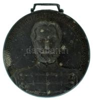 1944 k. "Magyar Királyi Gábor Áron Honvéd Tüzérségi Hadapródiskola" kétoldalas Zn díjérem ...