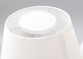 Artemide Manufaktúra, Adrien Gardere designer: "Melampo" lámpa pár. Fém, textilanyag búrák...