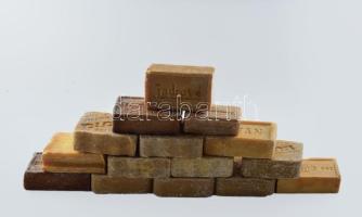 Régi mosószappan gyűjtemény, nem használt Flóra, Titan, Kokos Palma Jadrove össz 15 db