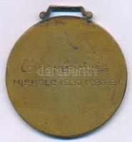 1930. "A Magyar Királyi Honvédség Tisztelet Díja" egyoldalas bronz emlékérem füllel, hátol...