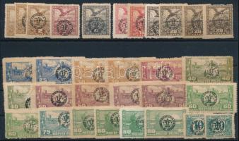 Debrecen II. 1919 31 db bélyeg, Bodor vizsgálójellel