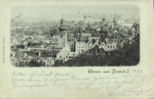 Fulnek with town hall (EB)