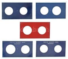 1968. "Semmelweis" érempár üres műanyag "MNB" tokja + 1970. "Felszabadulás&...